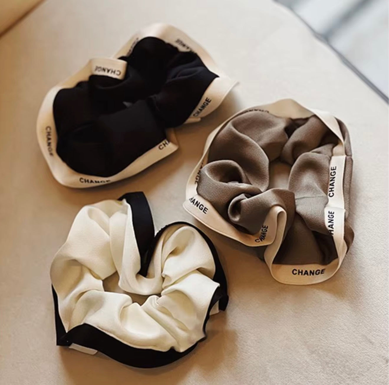 Satin Scrunchies Set/3